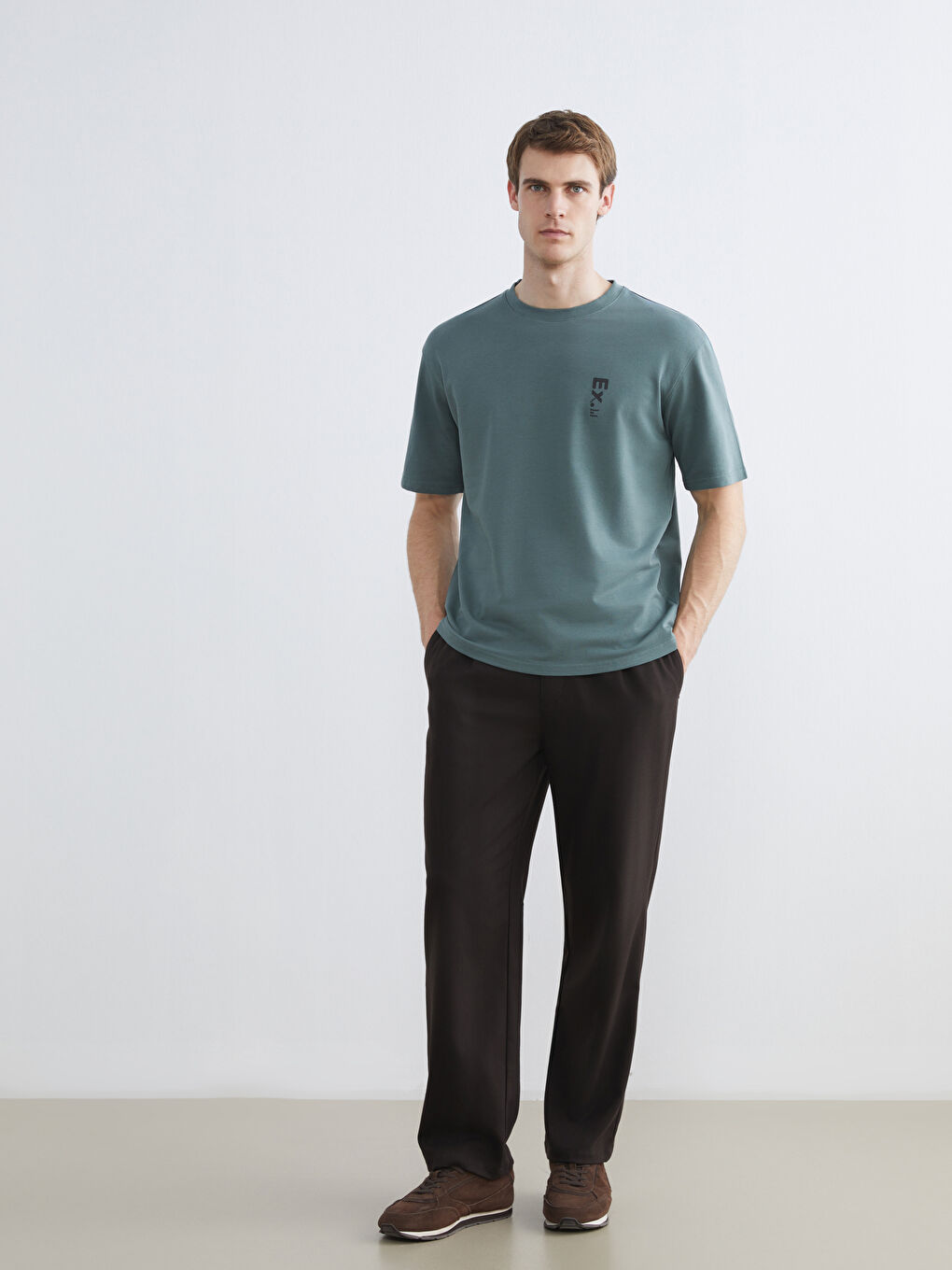 Чоловік ЗЕЛЕНИЙ Футболка-1