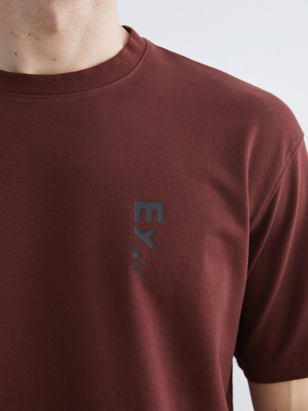 Чоловік КОРИЧНЕВИЙ Футболка-2