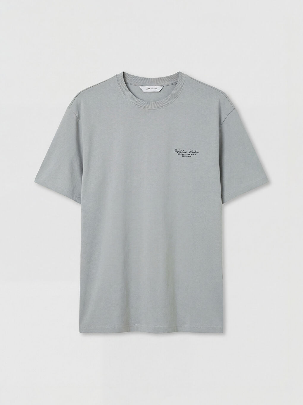 Crew Neck Printed Men's T-Shirt-2