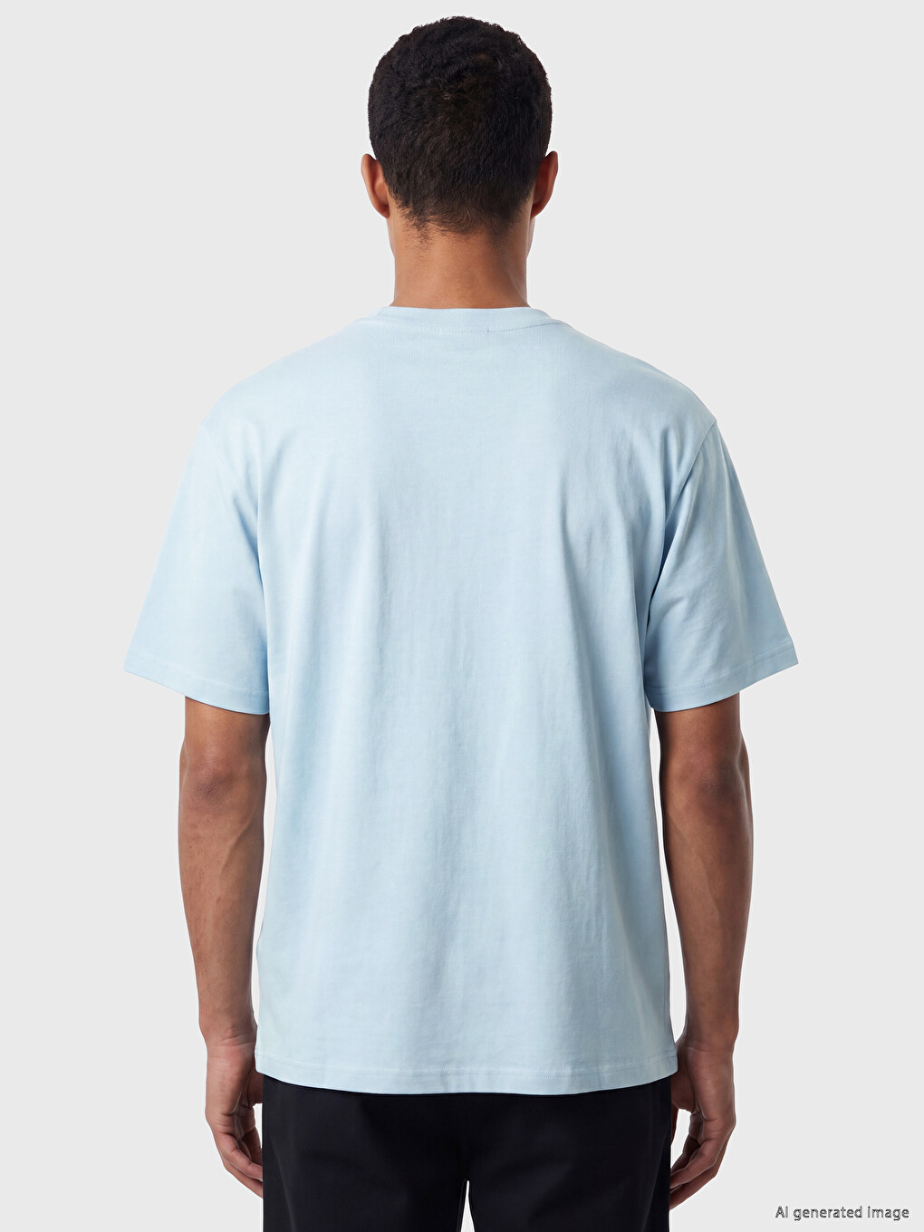 Crew Neck Printed Men's T-Shirt-6