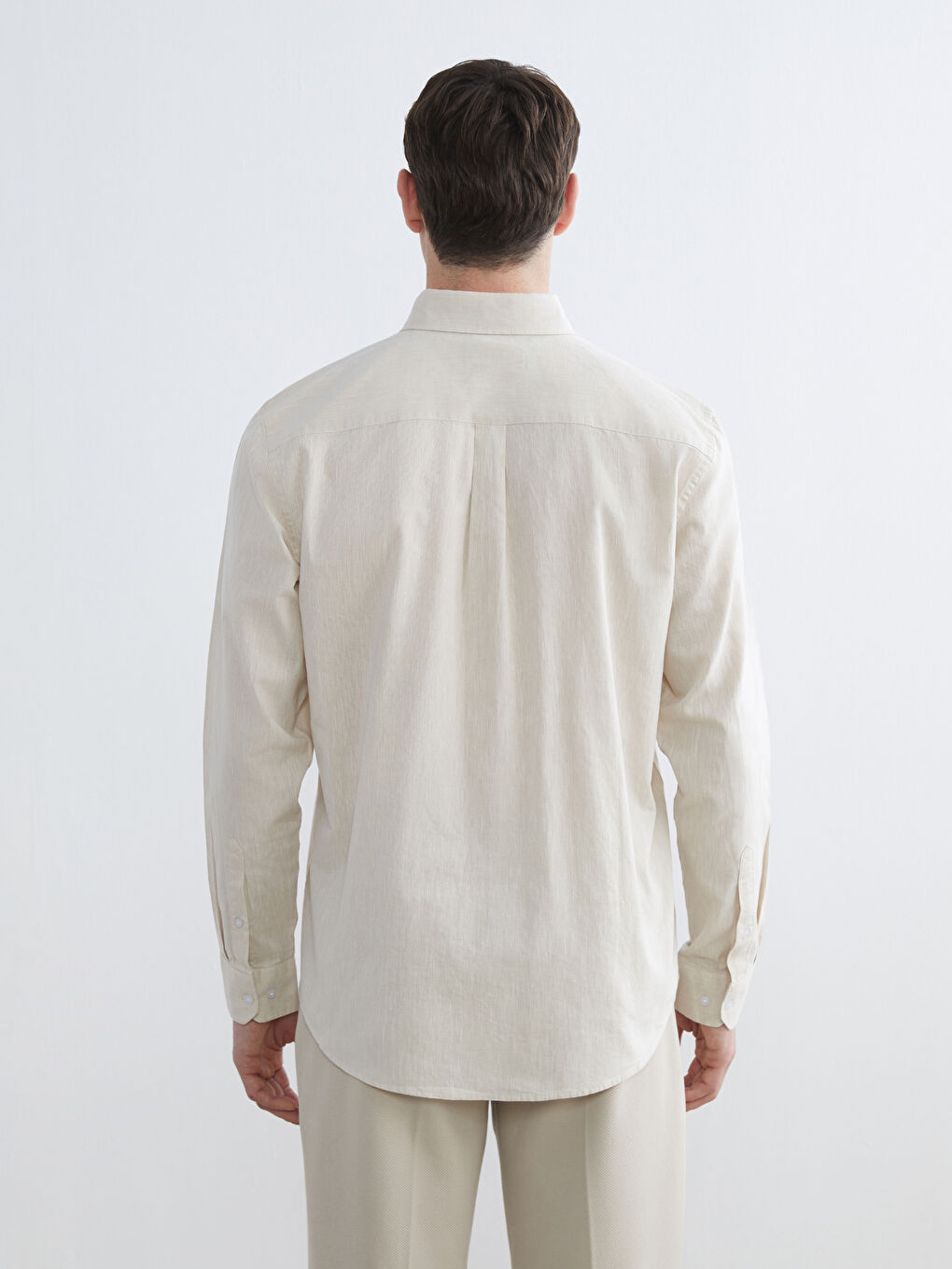 Chemise BEIGE Homme-3