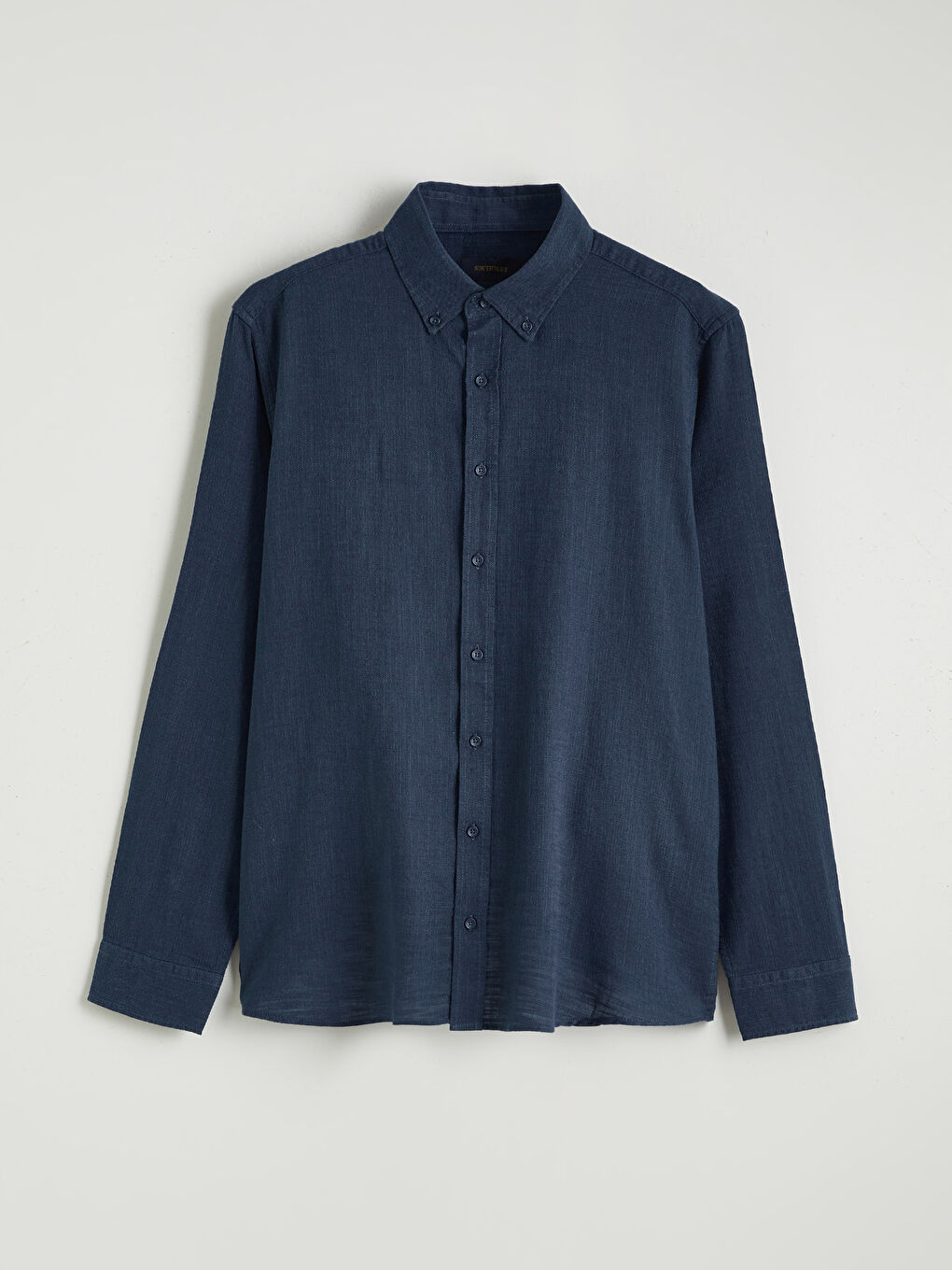 Mavi Regular Fit Armürlü Erkek Gömlek-4