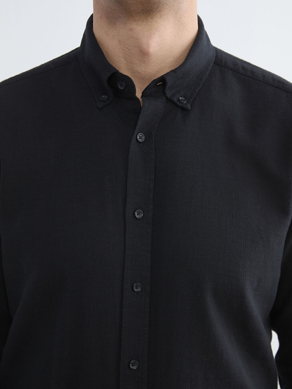 რეგულარული მორგება დობი მამაკაცების პერანგი-2