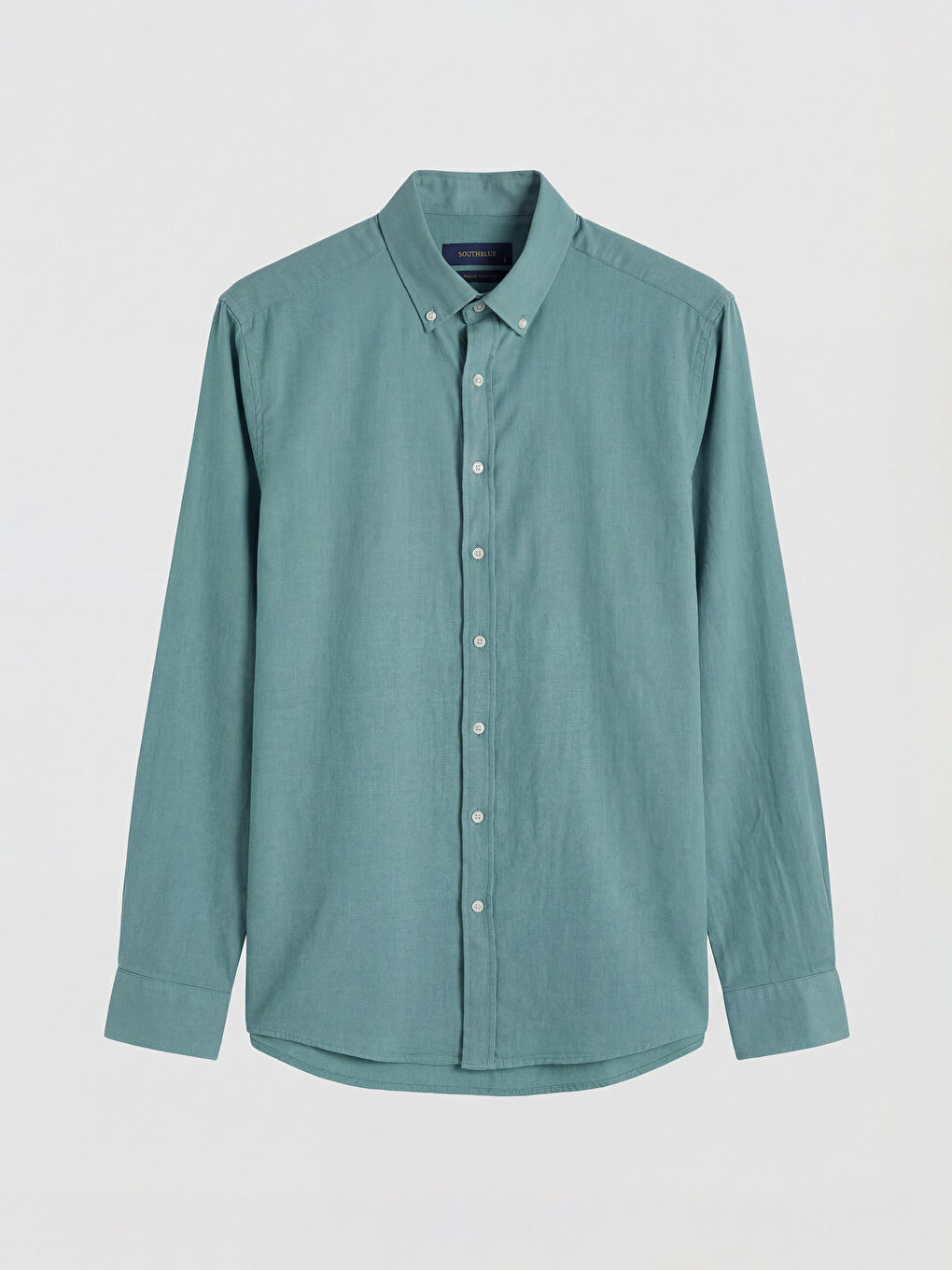 Turkuaz Regular Fit Armürlü Erkek Gömlek