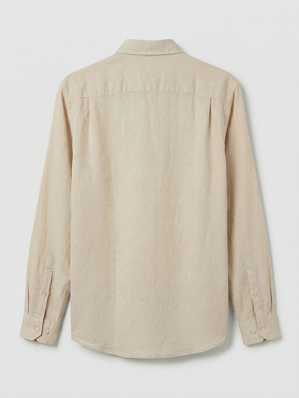 Gri Regular Fit Armürlü Erkek Gömlek-1