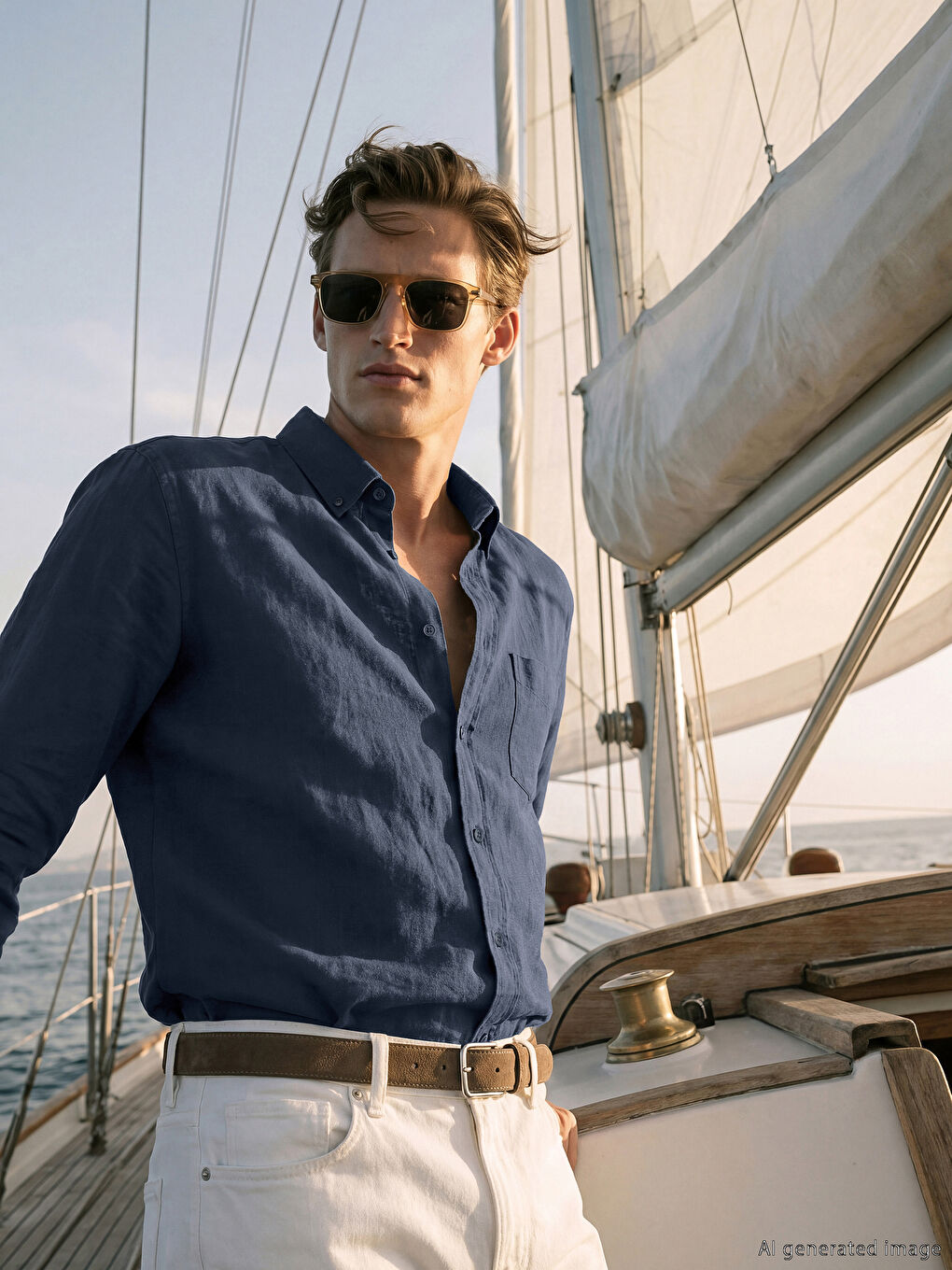 قميص دوبي بقصة عادية للرجال