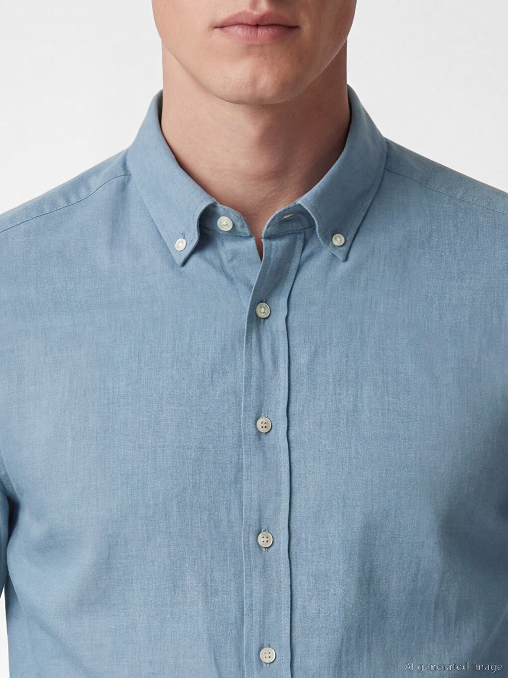 Petrol Regular Fit Armürlü Erkek Gömlek-2