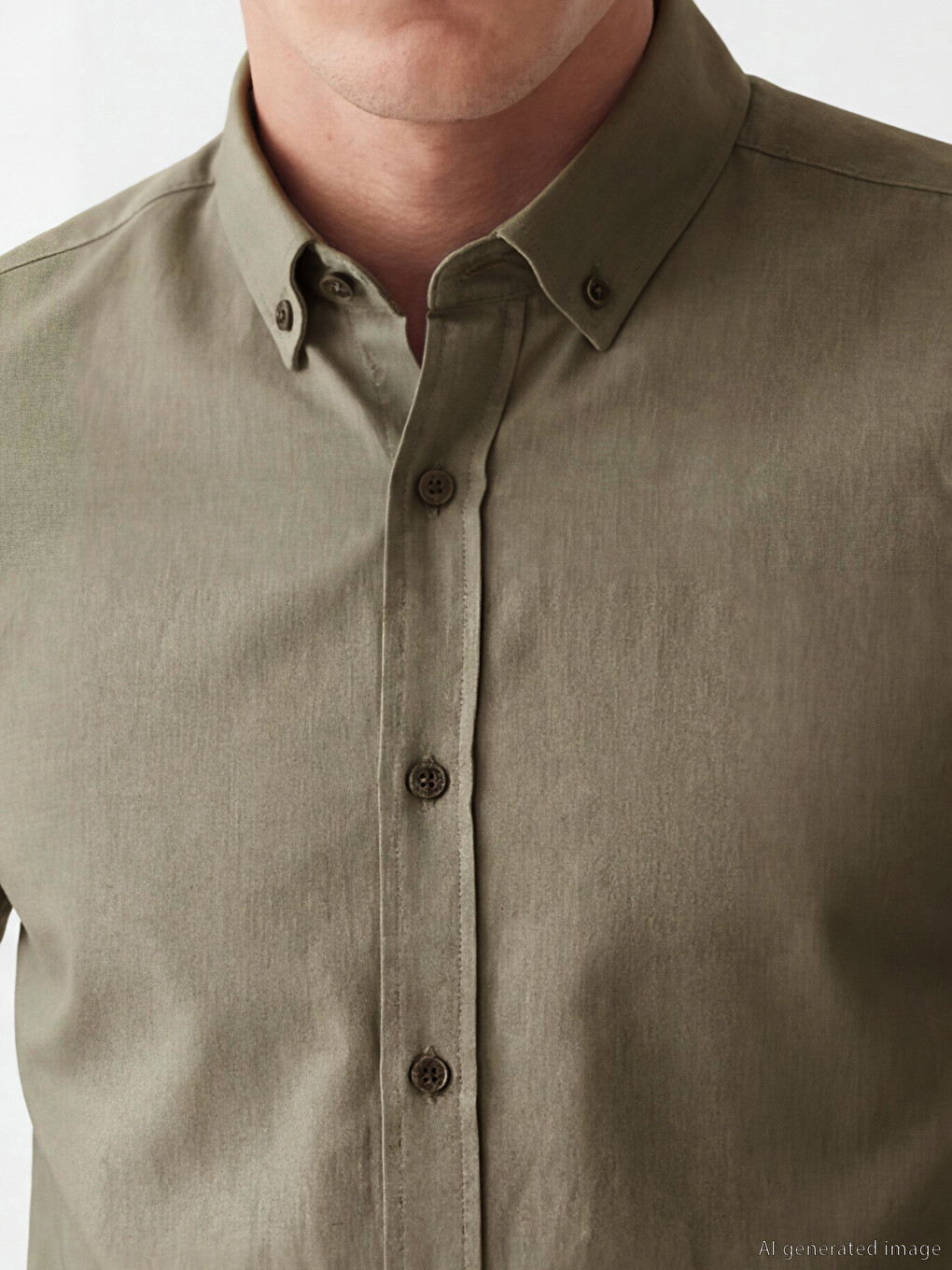Regular Fit Dobby Men's Shirt-2