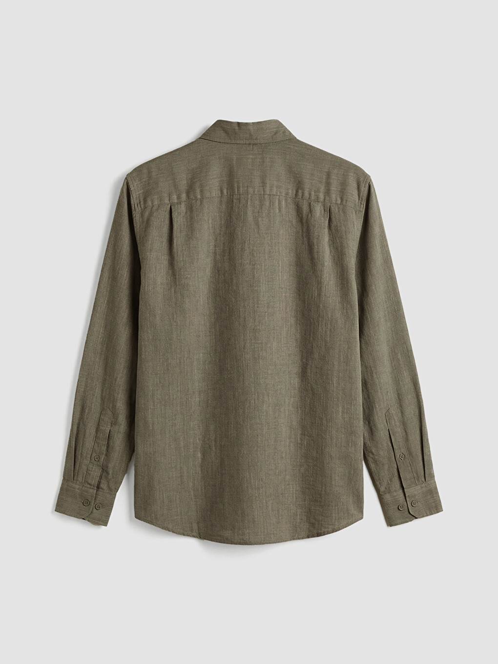 Regular Fit Dobby Men's Shirt-4