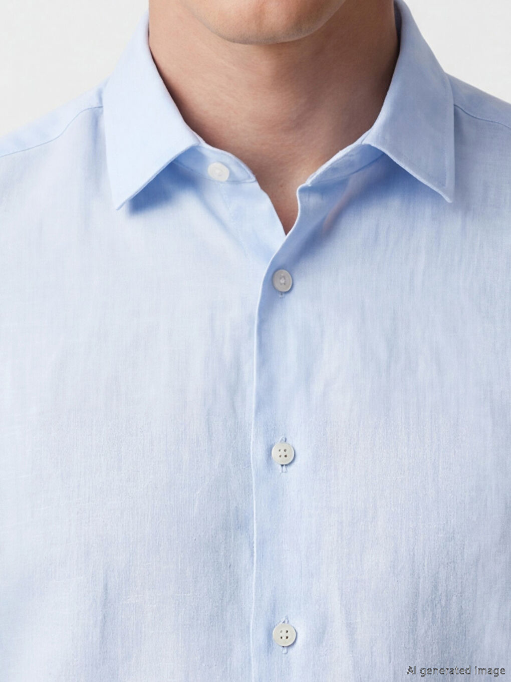 Regular Fit Linen Men's Shirt-2