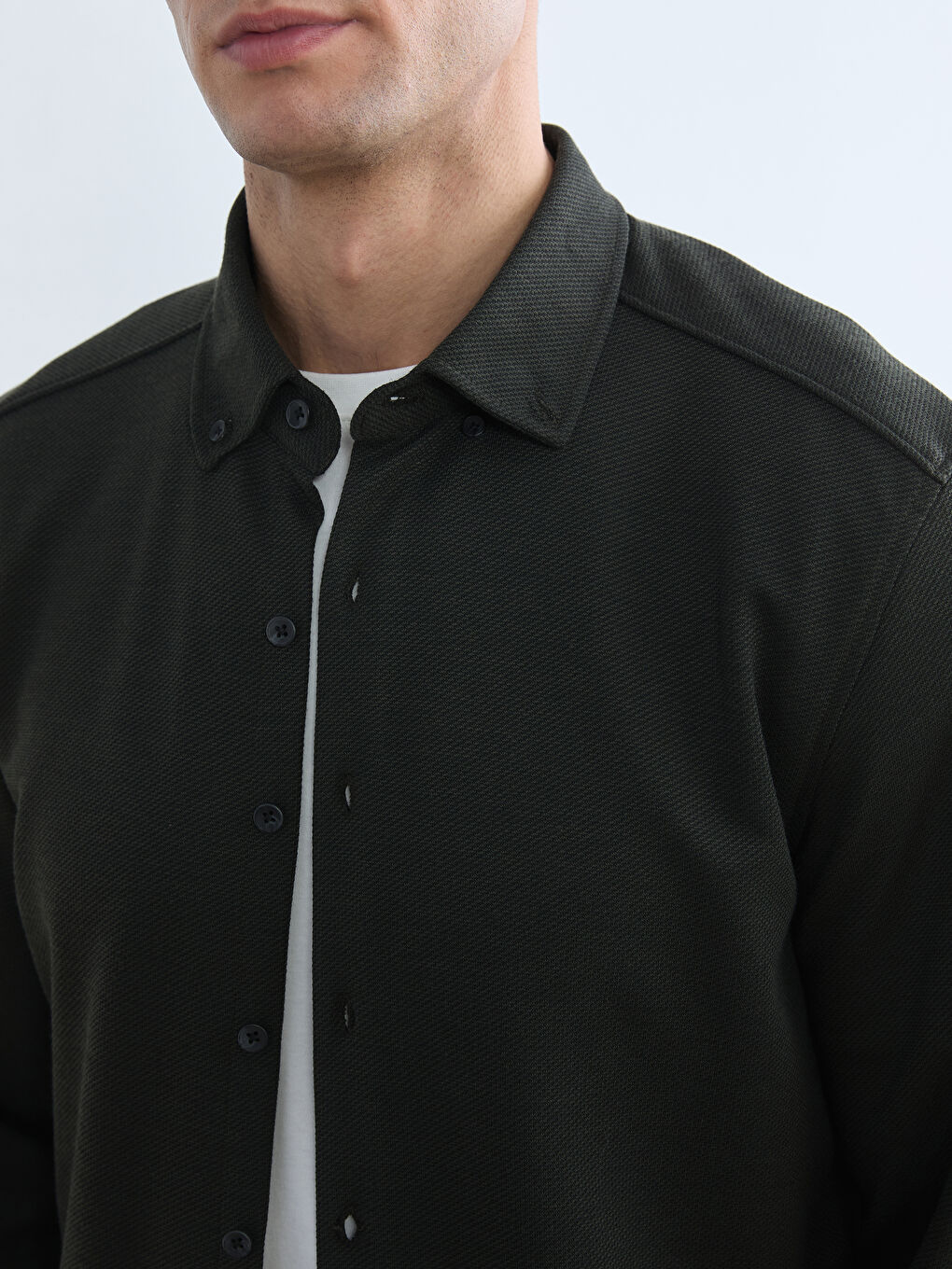 قميص أخضر رجل-2