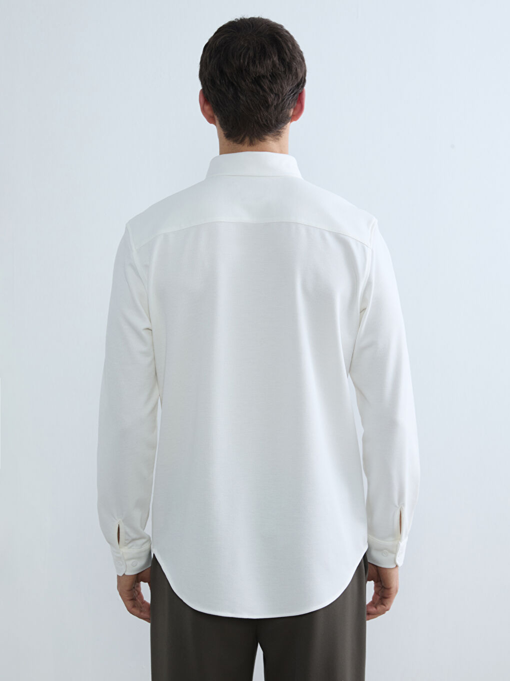 قميص بيج فاتح / ايكرو رجل-3