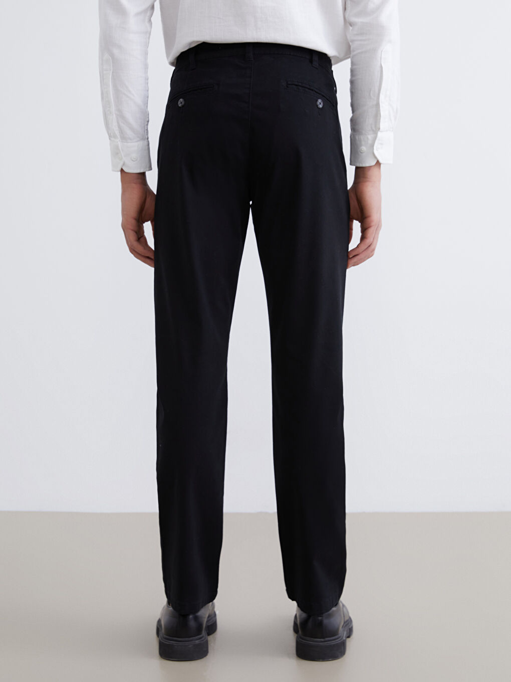 Standardni kroj Gabardin Muške Chino pantalone-3