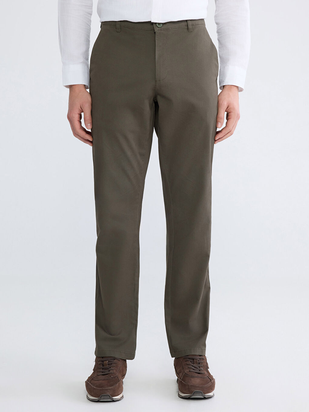 Standardni kroj Gabardin Muške Chino pantalone-1