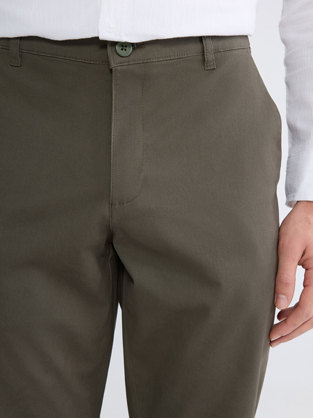 Standardni kroj Gabardin Muške Chino pantalone-2