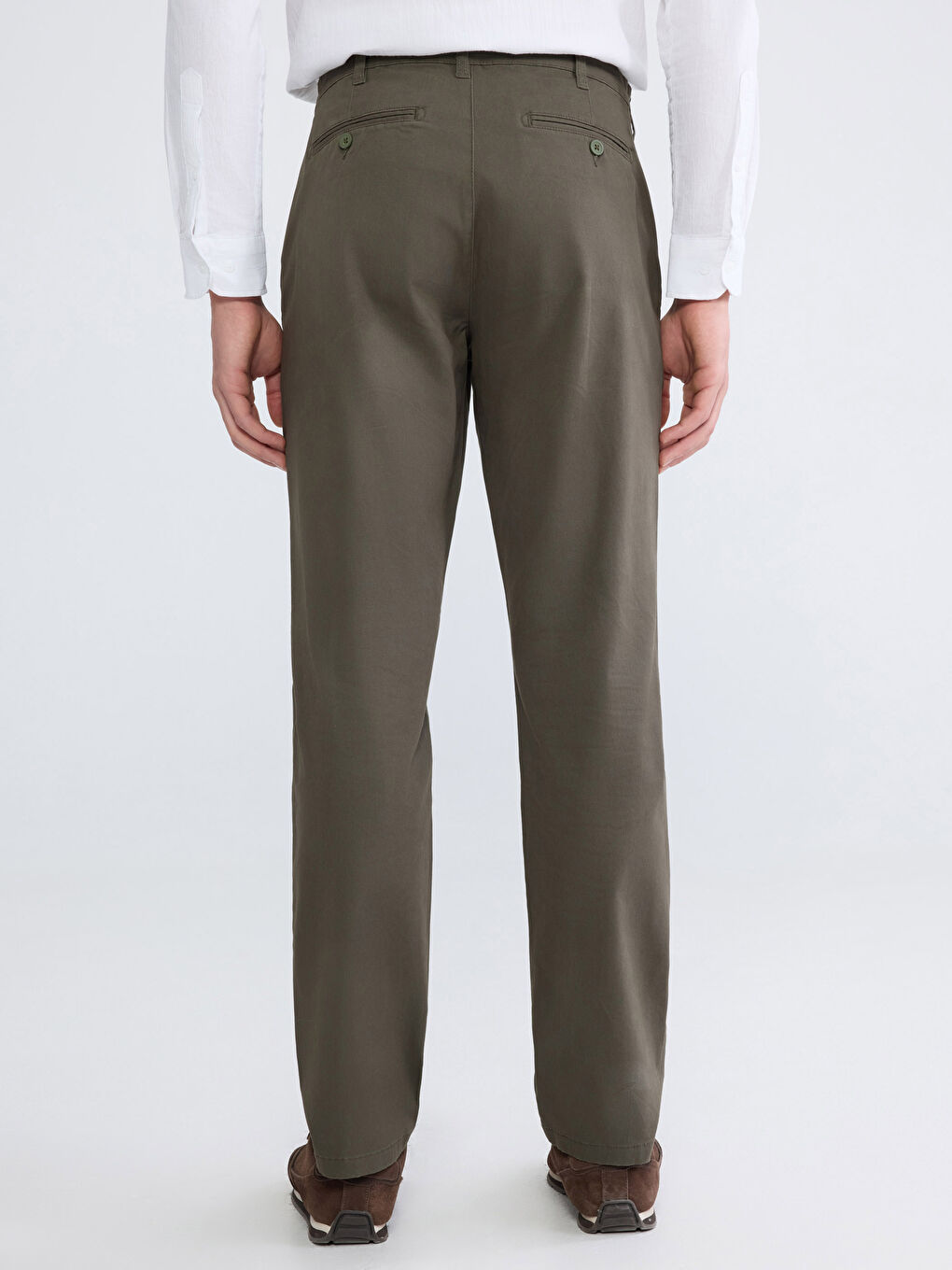 Standardni kroj Gabardin Muške Chino pantalone-3