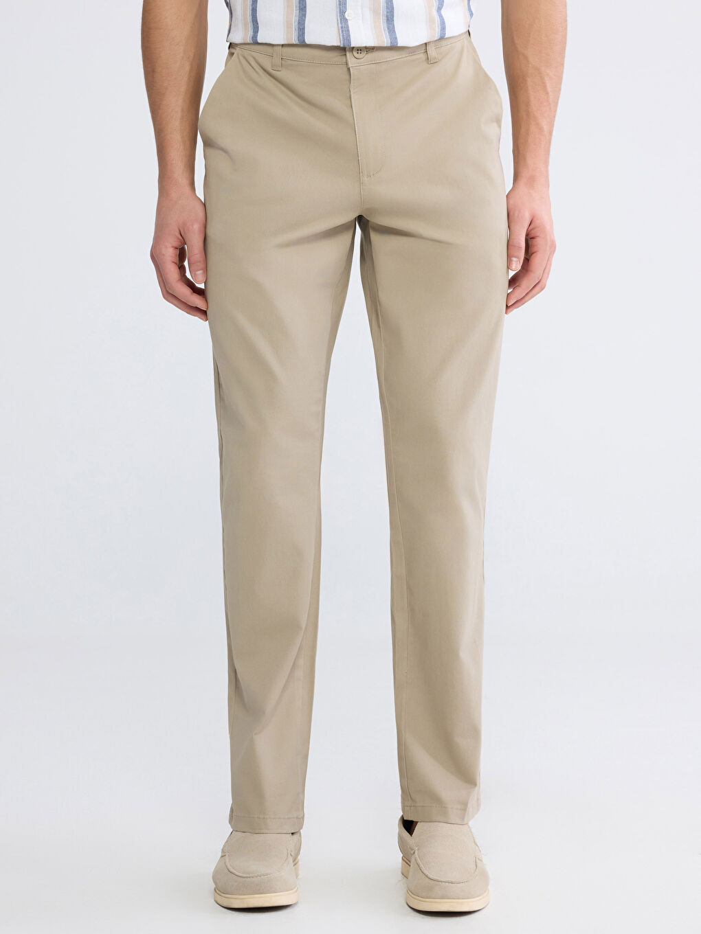 Standardni kroj Gabardin Muške Chino pantalone-1