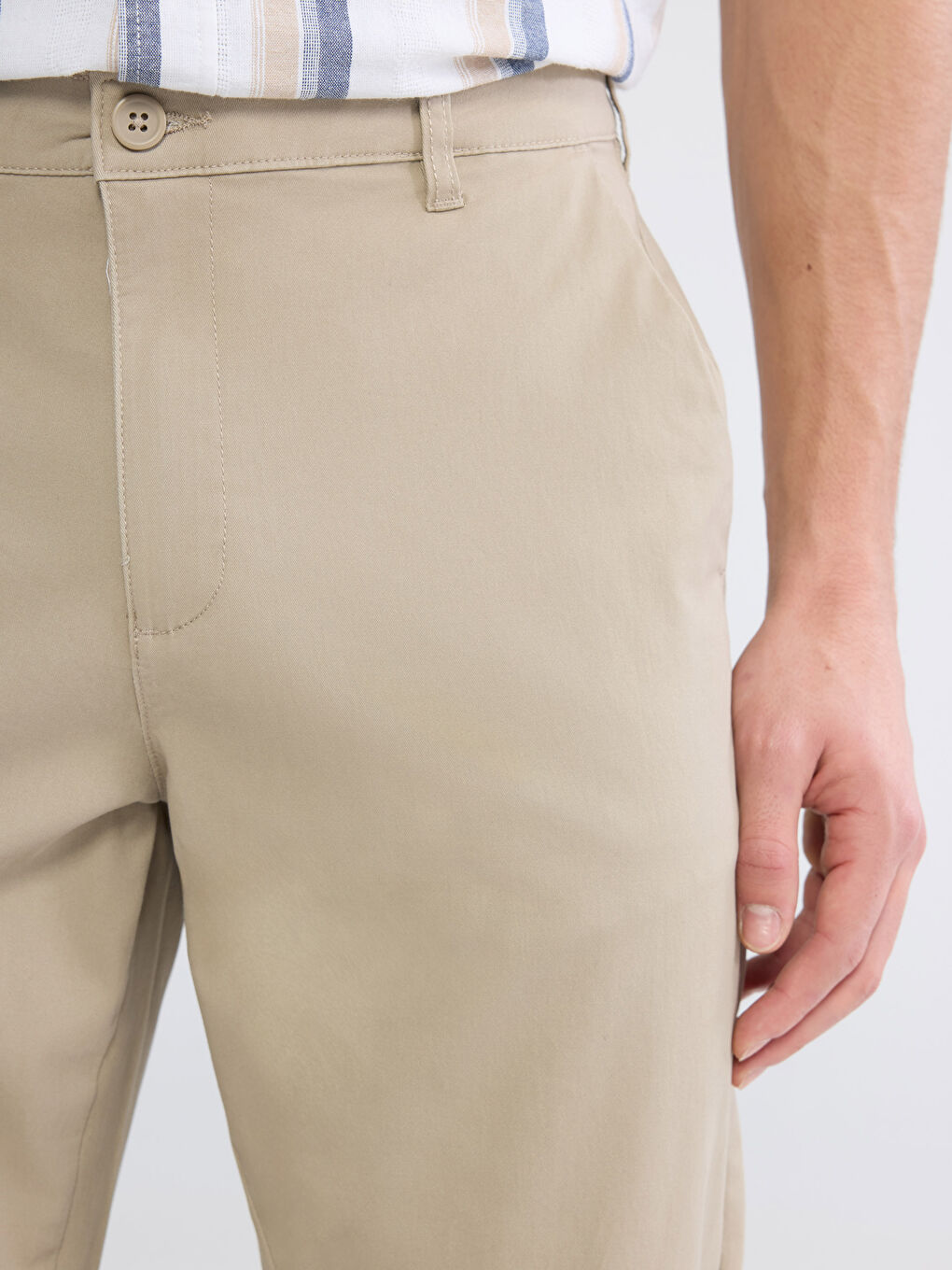 Standardni kroj Gabardin Muške Chino pantalone-2