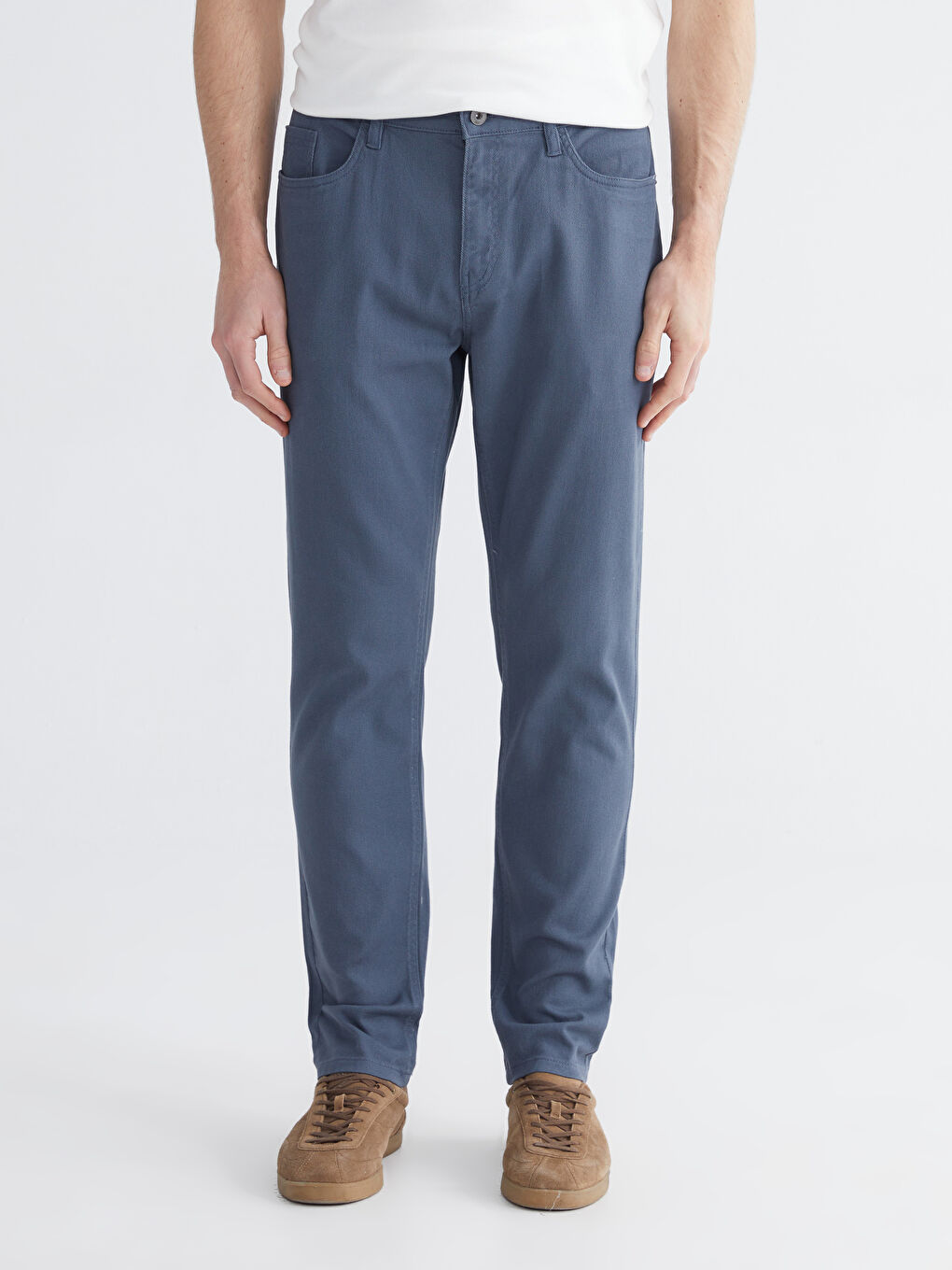 Uske Gabardinske Muške Chino Pantalone-1