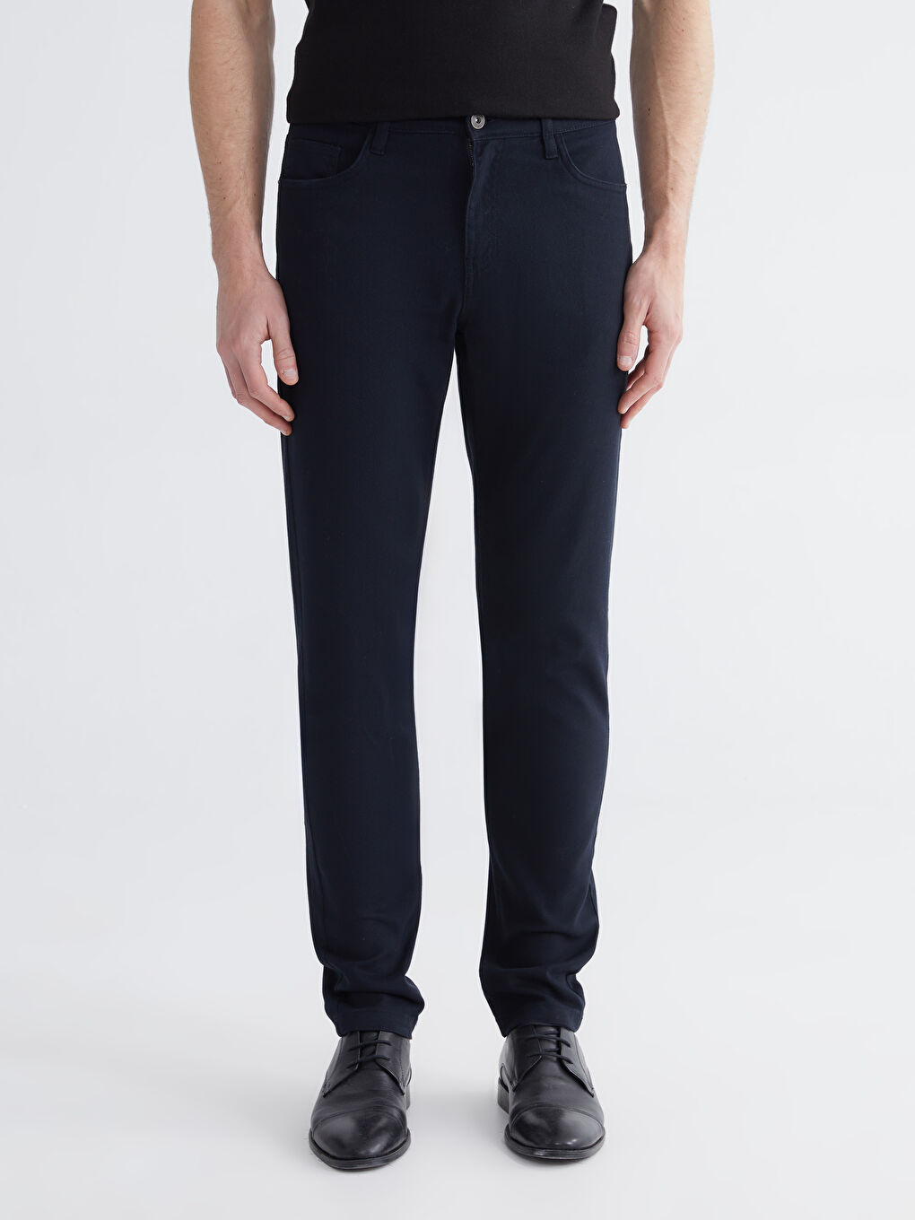 Slim Fit Gabardine Men's Chino Trousers-1