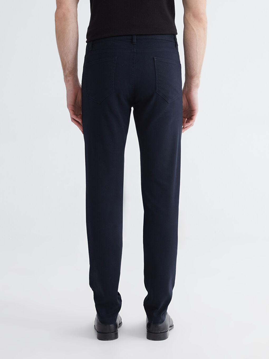 Slim Fit Gabardine Men's Chino Trousers-3