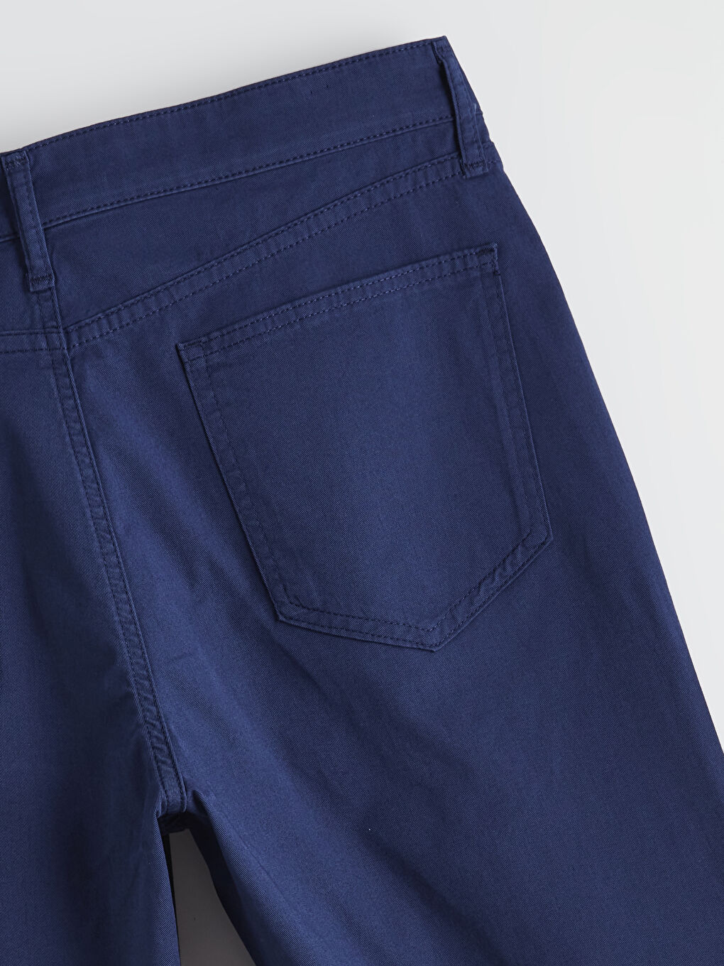 Lacivert Standart Kalıp Erkek Chino Pantolon-5