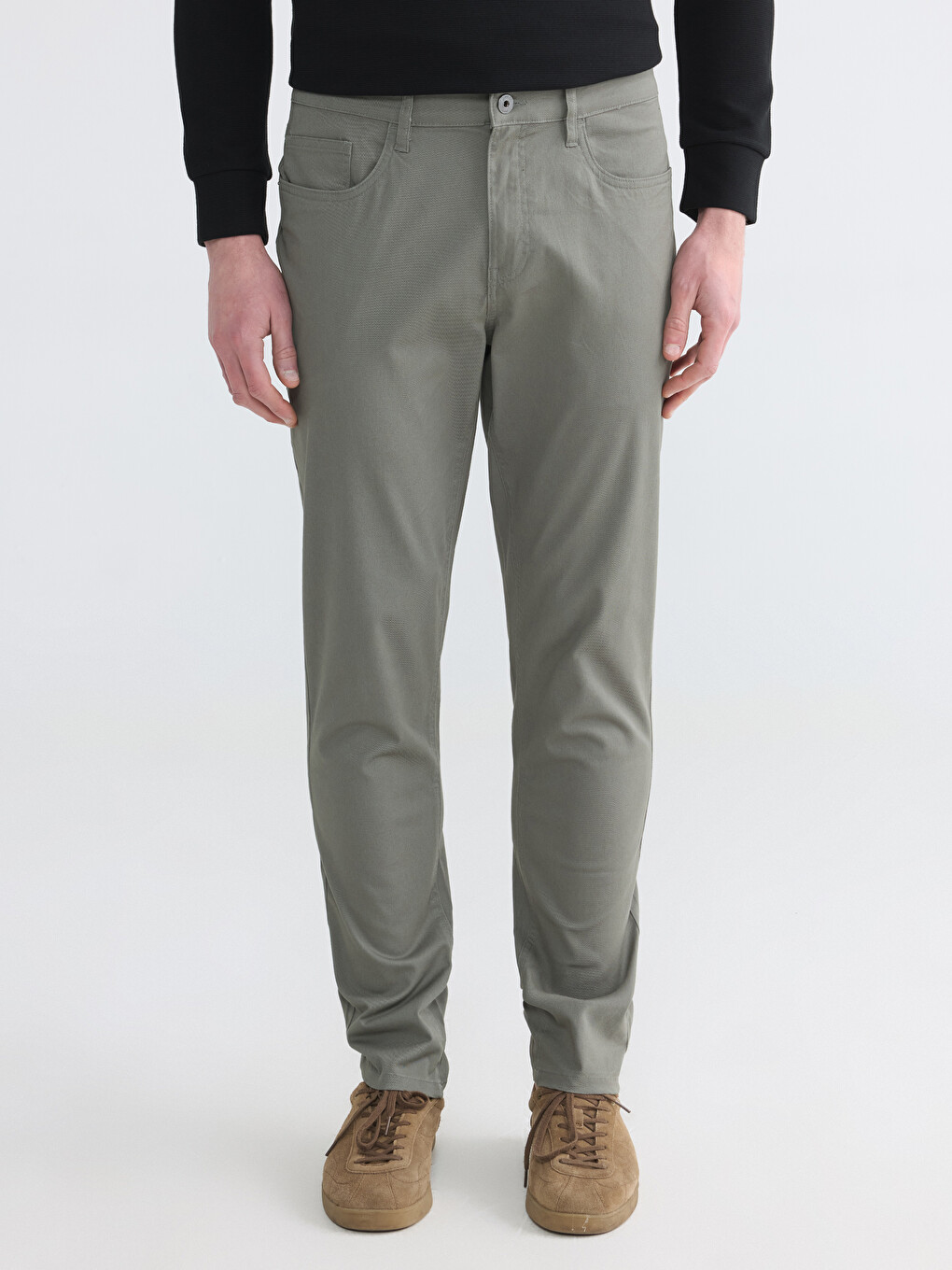 Slim Fit Men's Chino Trousers-1