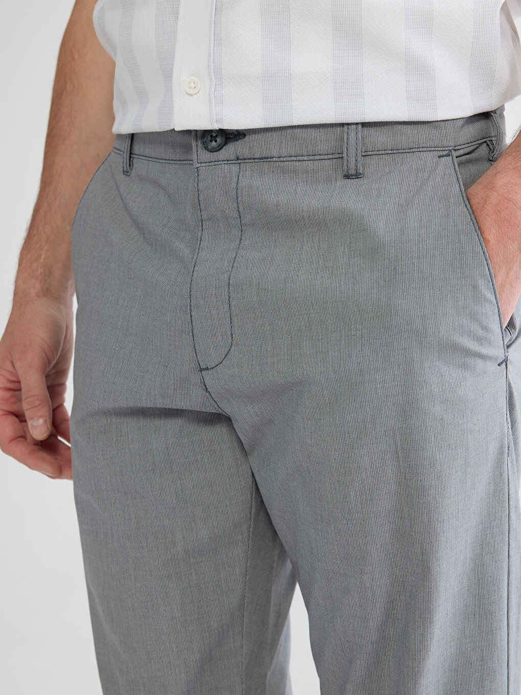 Regular Fit Men's Chino Trousers-1