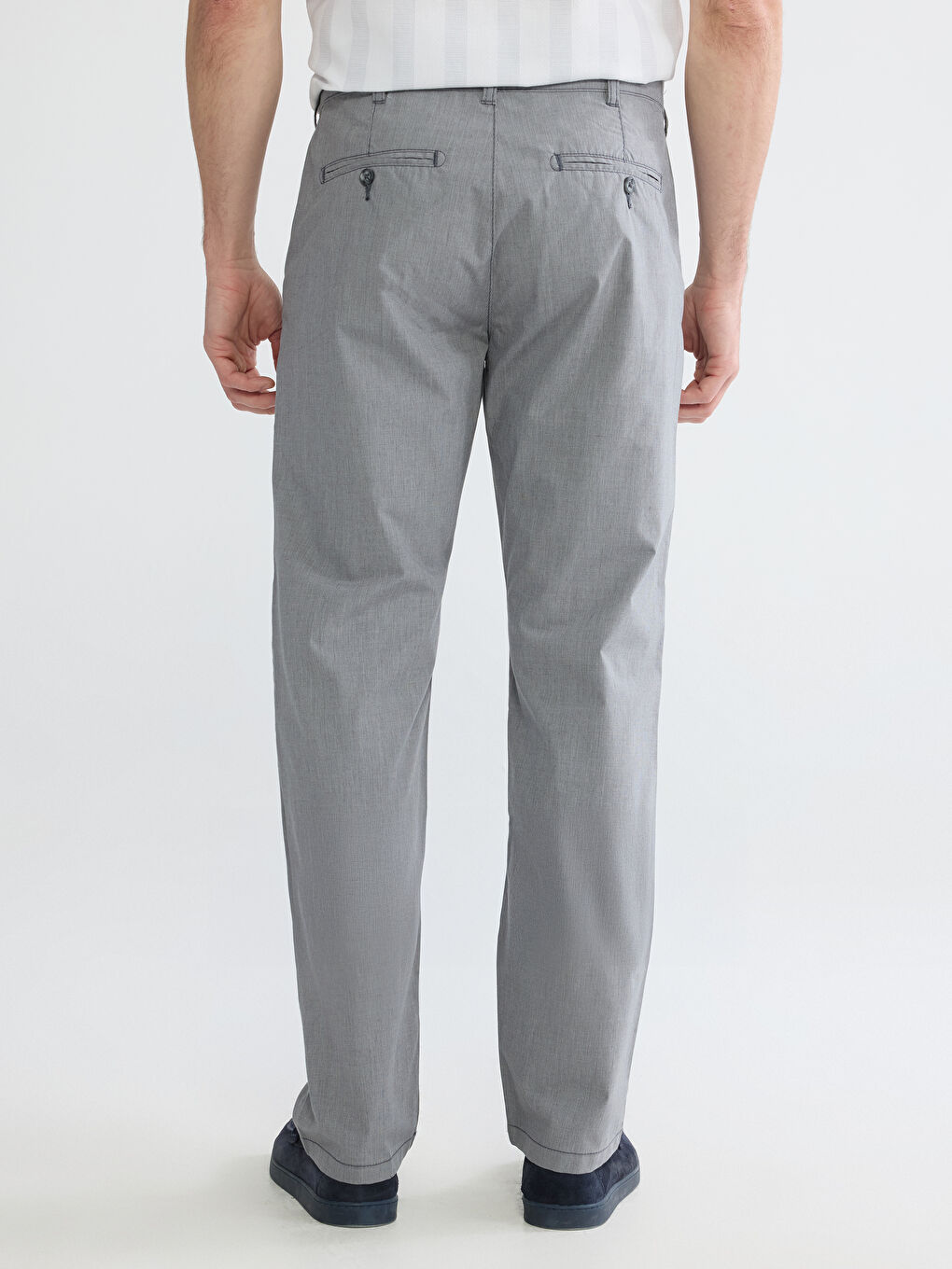 Regular Fit Men's Chino Trousers-2