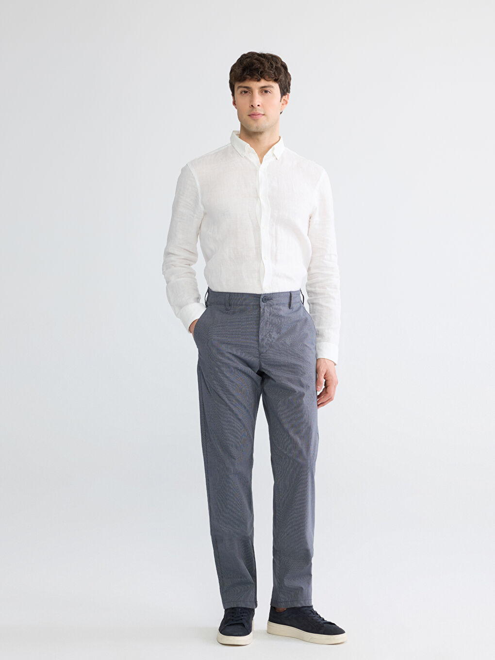 Regular Fit Men's Chino Trousers