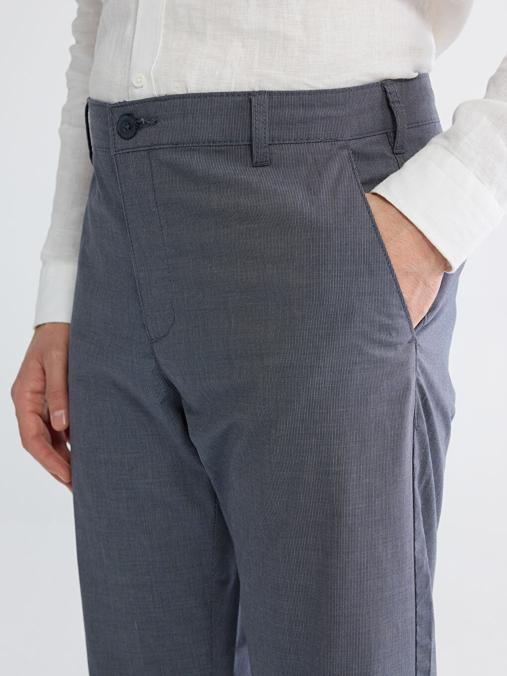 Regular Fit Men's Chino Trousers-2