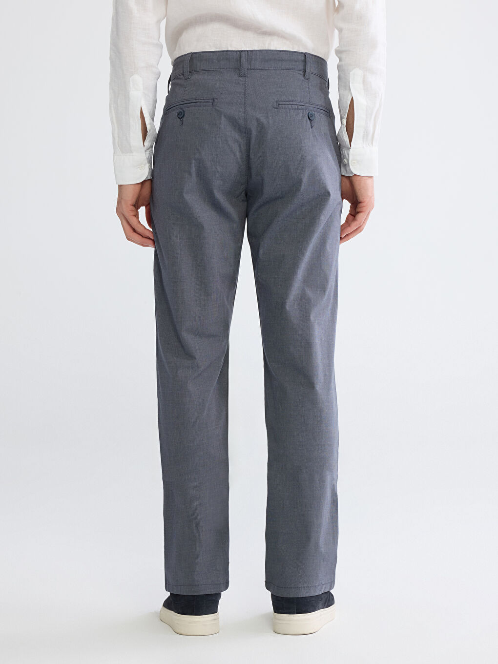 Regular Fit Men's Chino Trousers-3