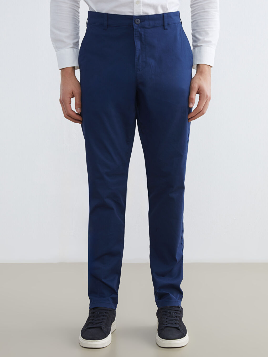 Usko Krojene Muške Chino Pantalone-1