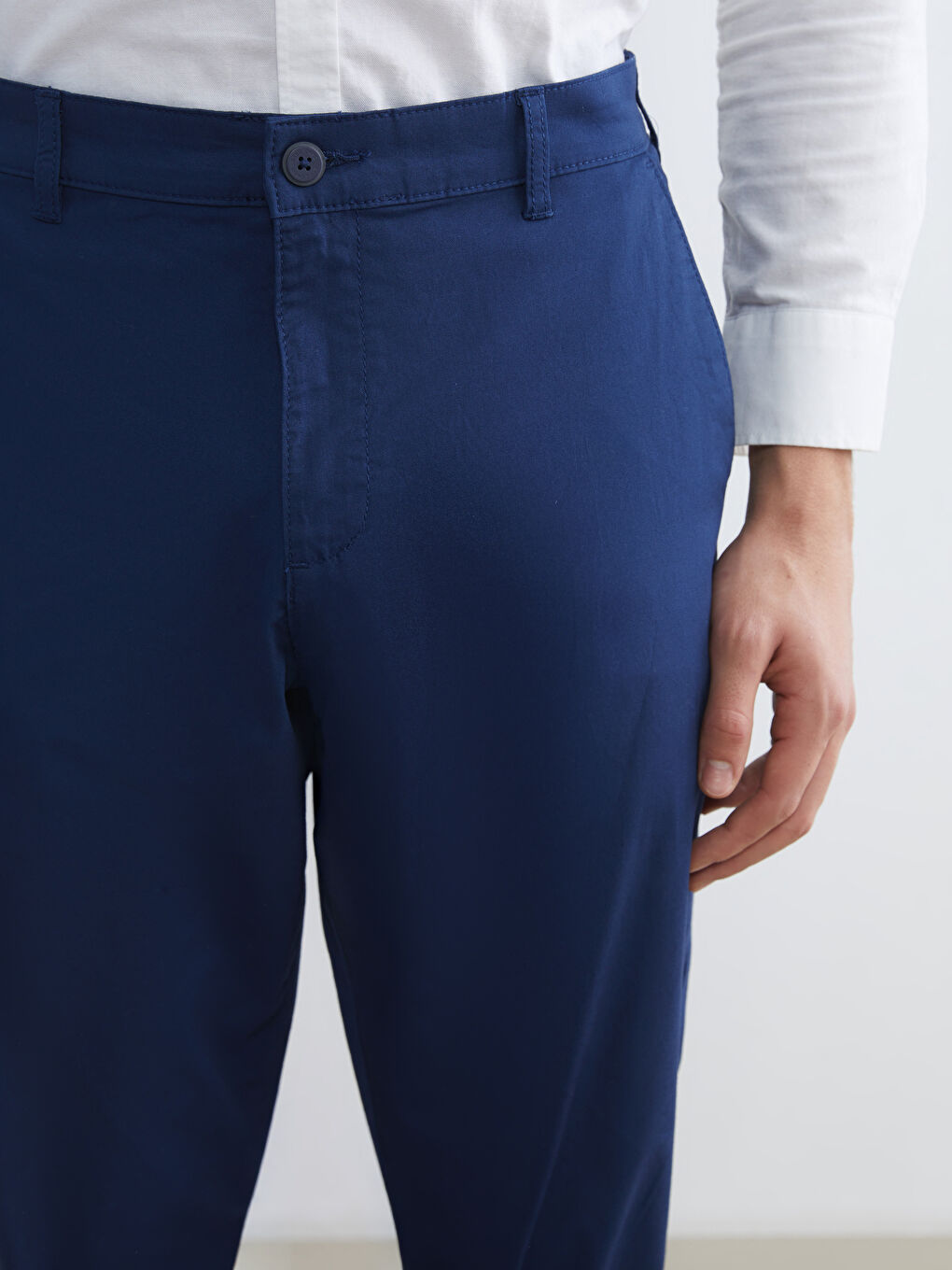 Usko Krojene Muške Chino Pantalone-2