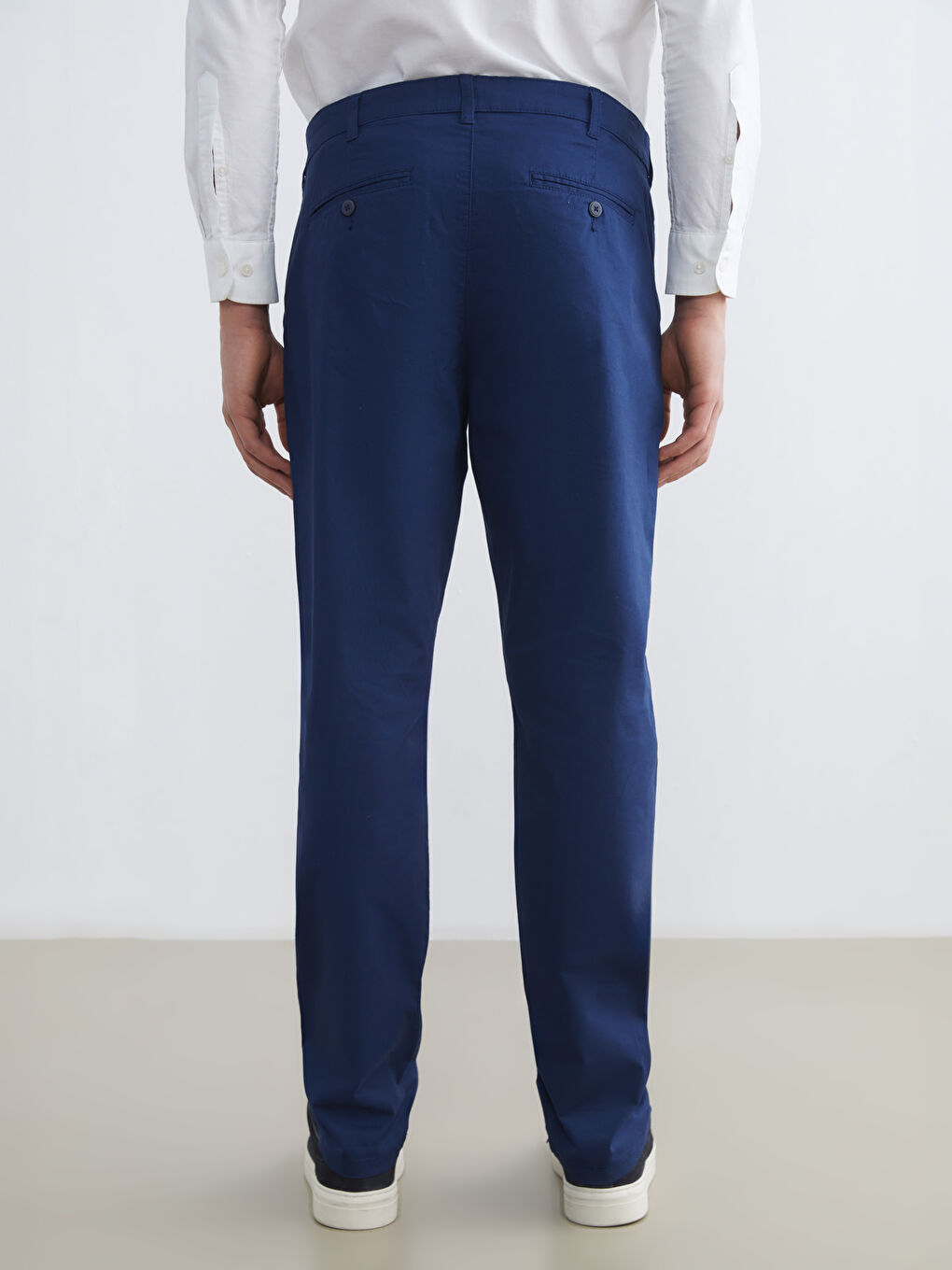 Usko Krojene Muške Chino Pantalone-3