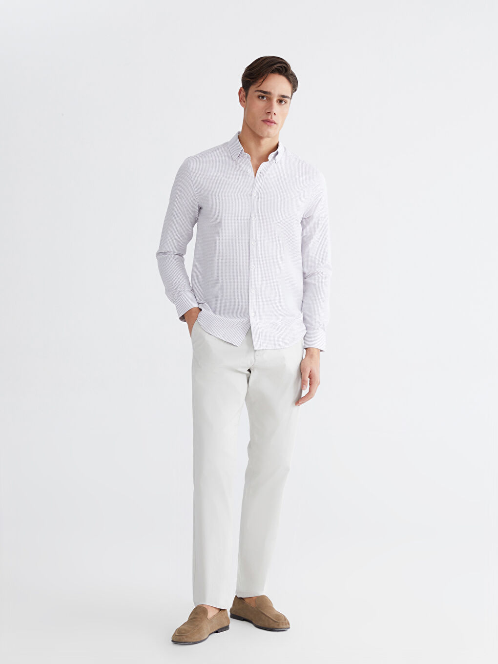 Slim Fit Men's Chino Trousers