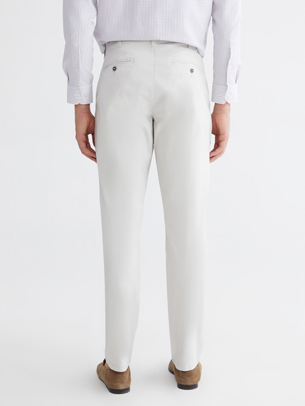 Slim Fit Men's Chino Trousers-3