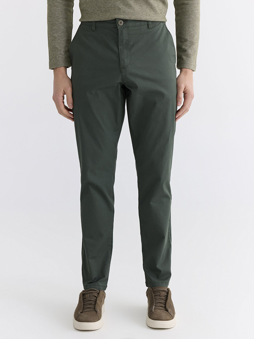 Slim Fit Men's Chino Trousers-1