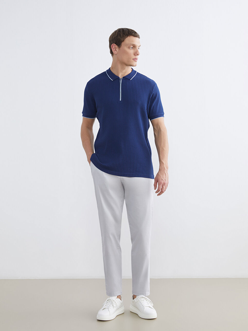 Брюки Чино Мужские Slim Fit