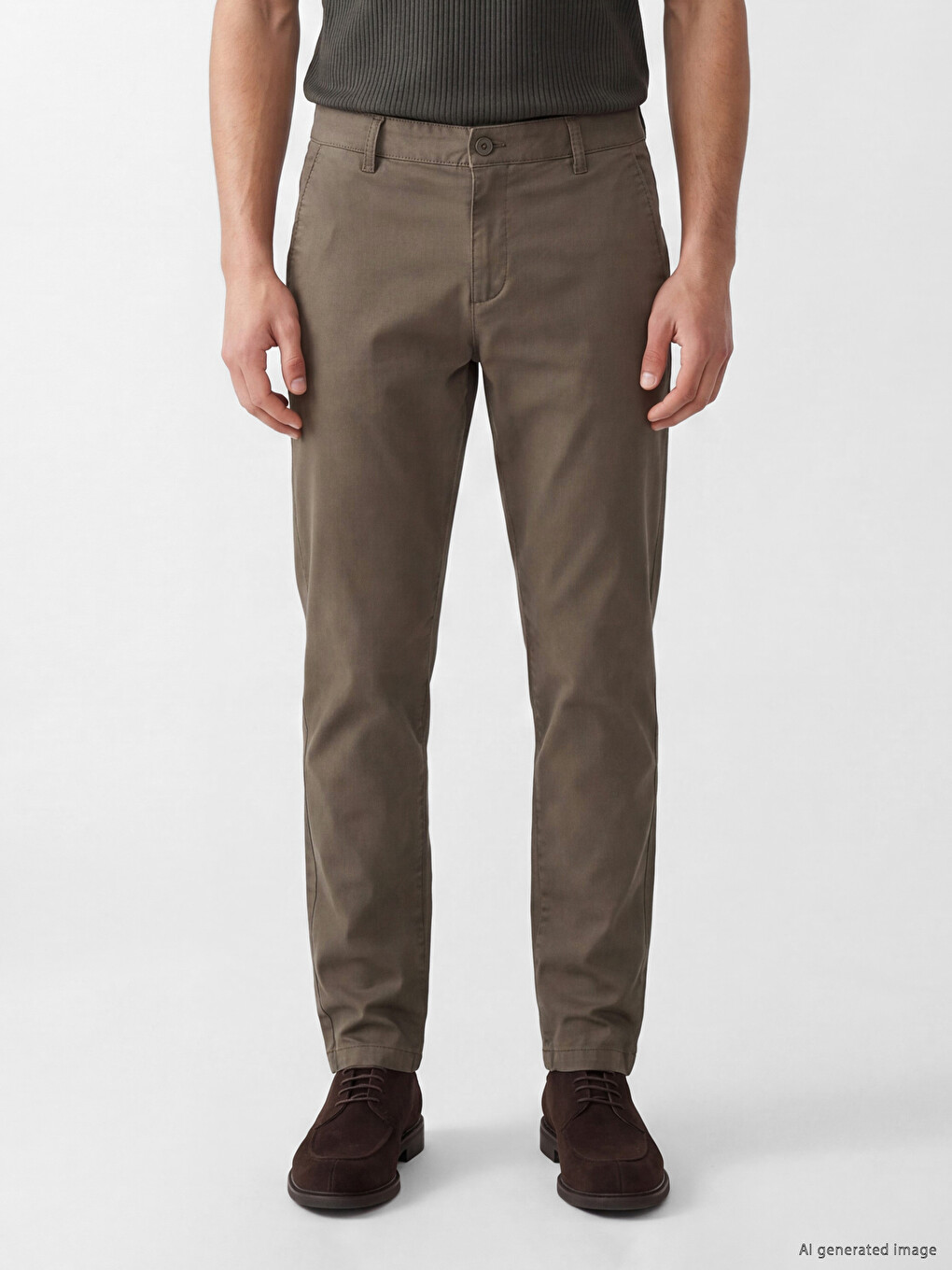 Slim Fit Men's Chino Trousers-1