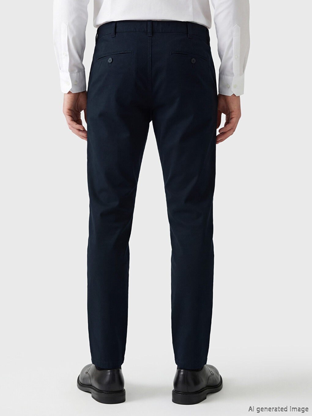 Slim Fit Men's Chino Trousers-3