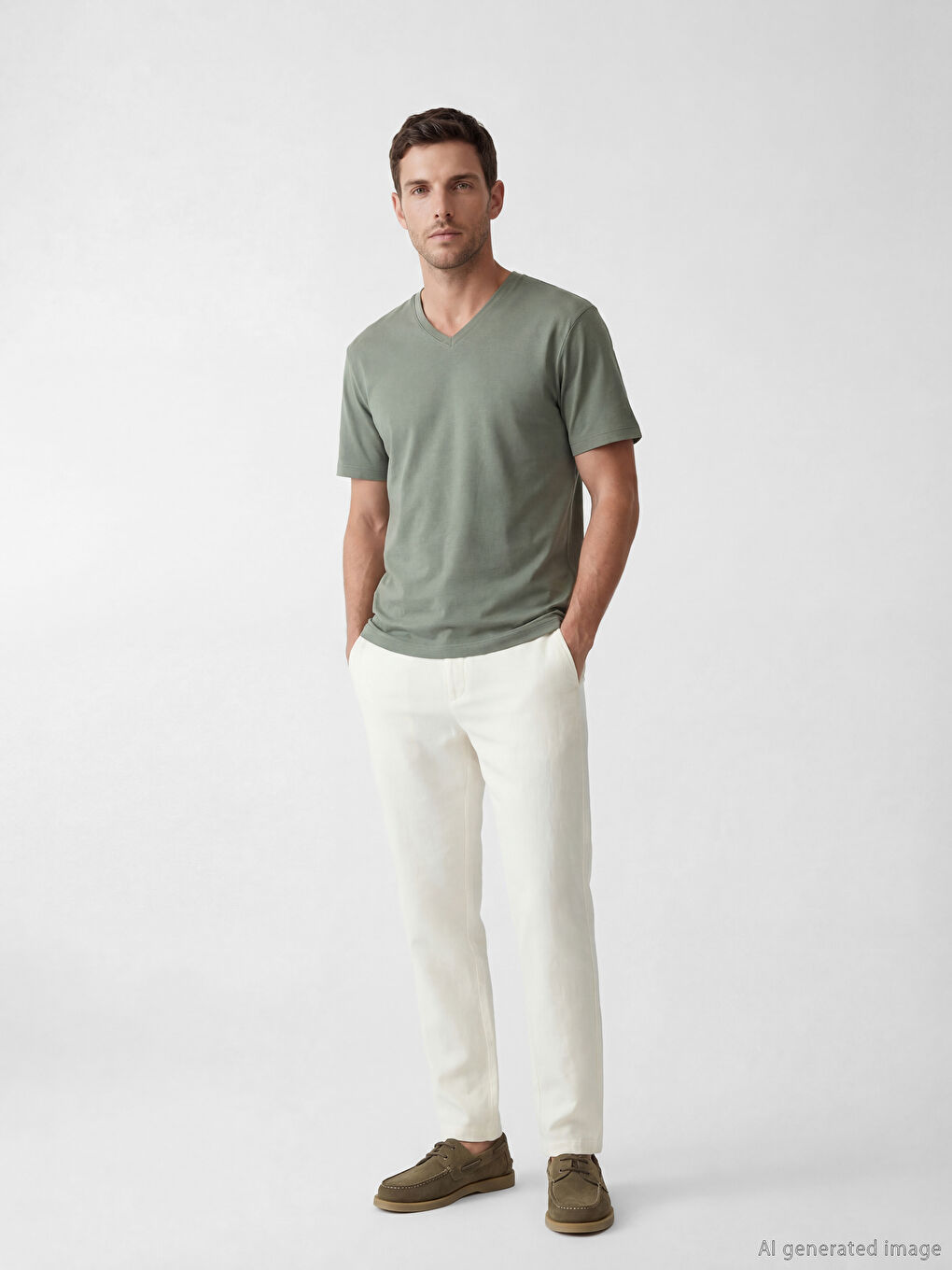 Regular Fit Men's Chino Trousers