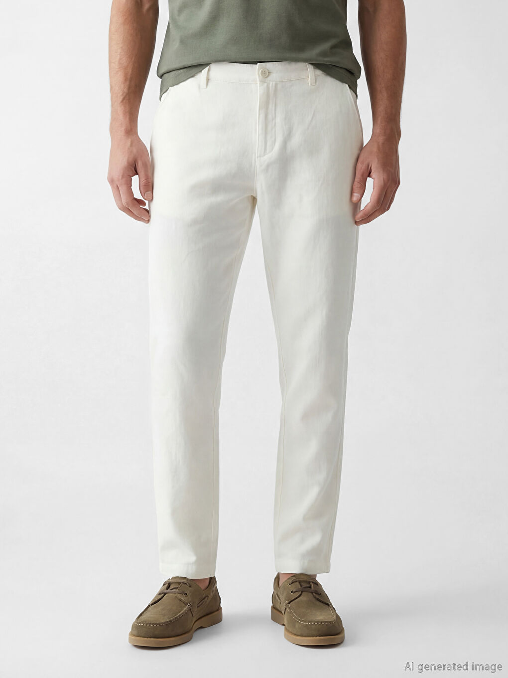 Regular Fit Men's Chino Trousers-1