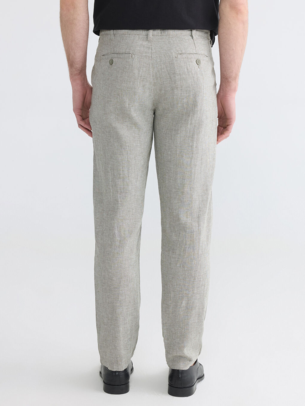 Regular Fit Men's Chino Trousers-3