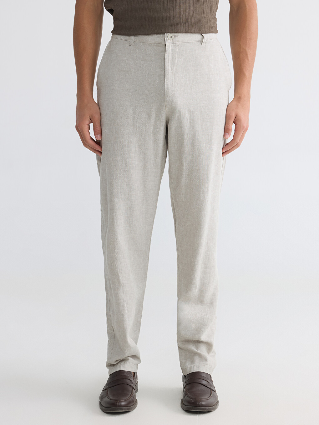 Regular Fit Men's Chino Trousers-1