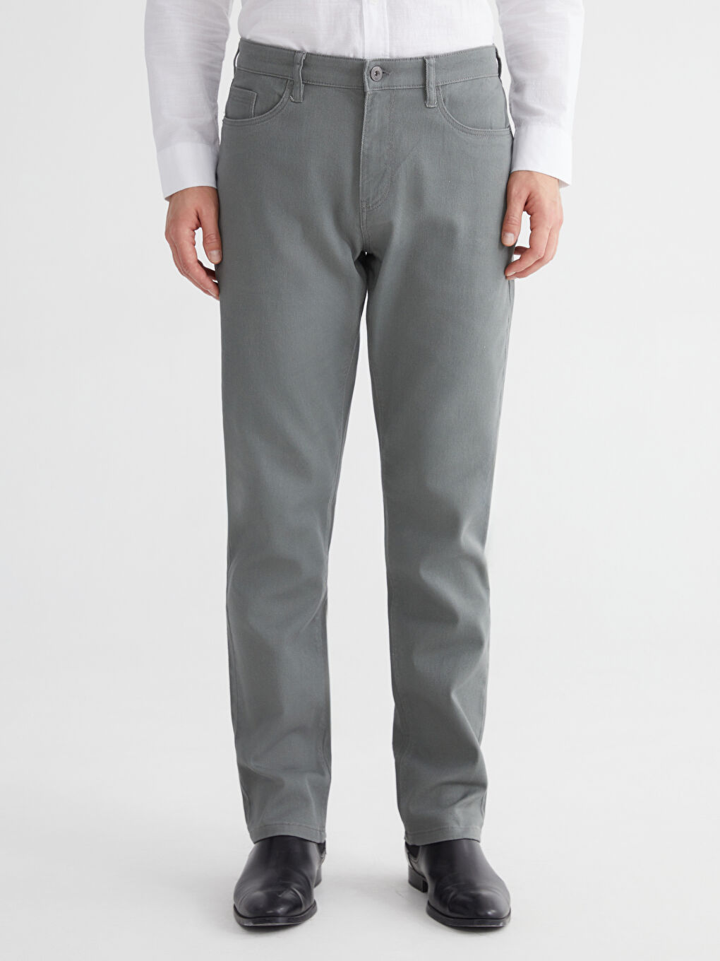 Muške chino pantalone regularnog kroja-1