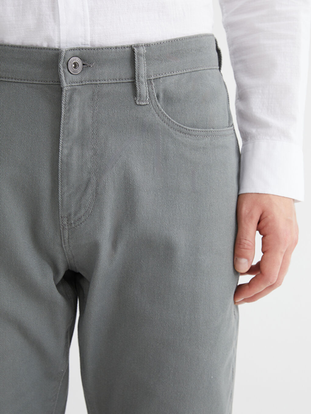 Muške chino pantalone regularnog kroja-2