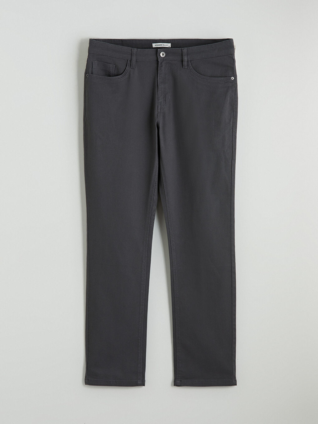 Men's Regular Fit Chino Trousers-4