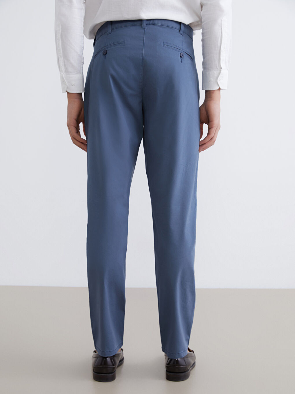 Slim Fit Men's Chino Trousers-3