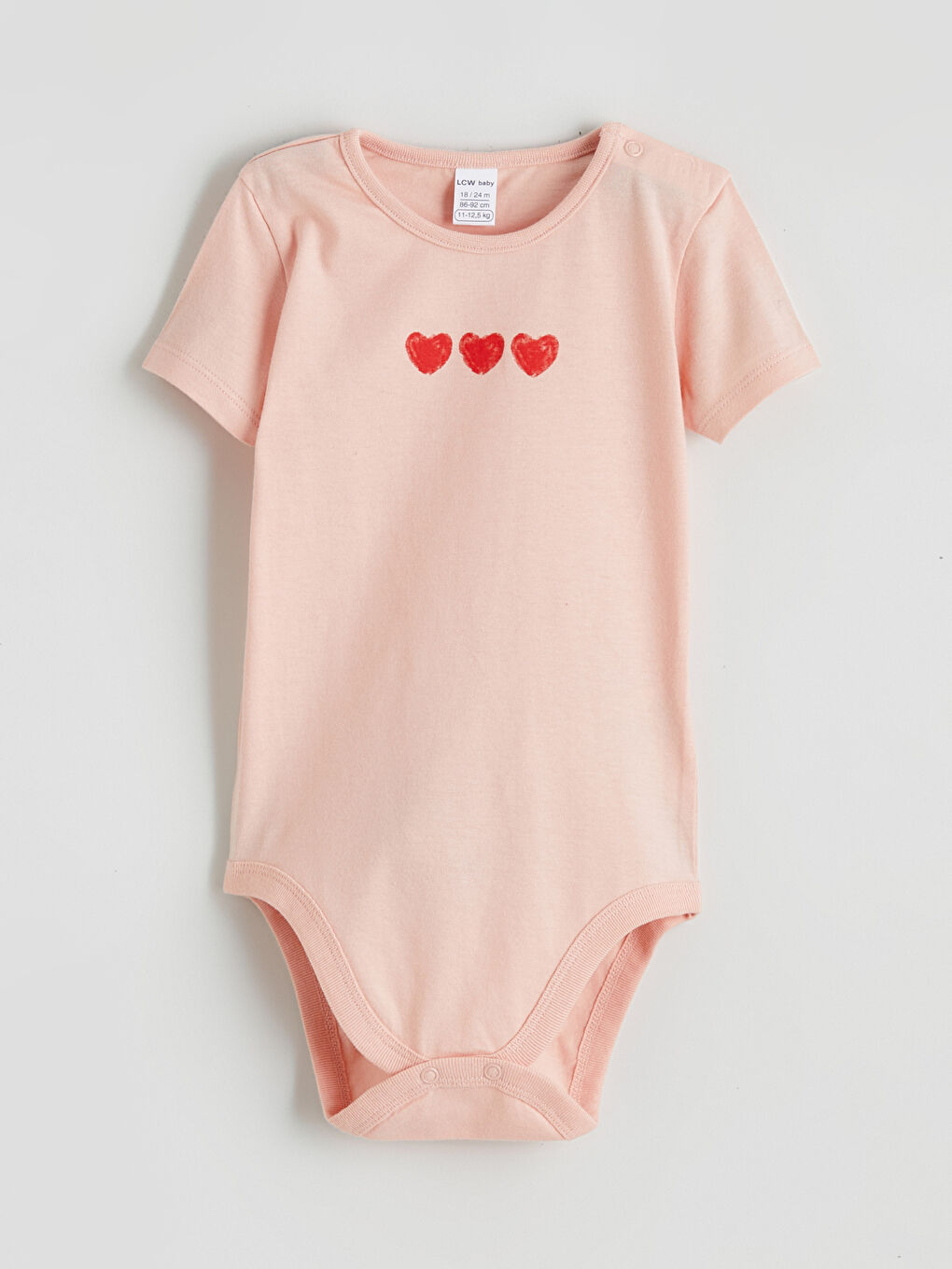 Baby Girl ECRU Bodysuit-1